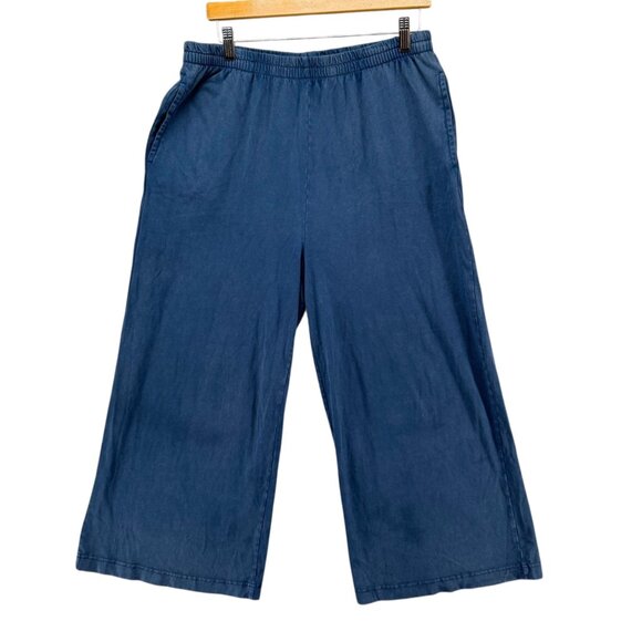 Z Supply Pants - Z Supply Blue Wide Leg Pants
